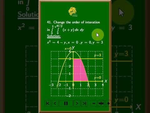 "Double Integral |Fast Explanation" #maths #calculus