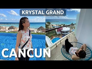 ALL-INCLUSIVE RESORT in Krystal Grand Cancun, Mexico! 2021 Vlog Part 1