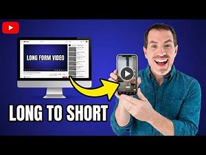 How To Turn Your YouTube Videos Into Shorts (On A Computer!)