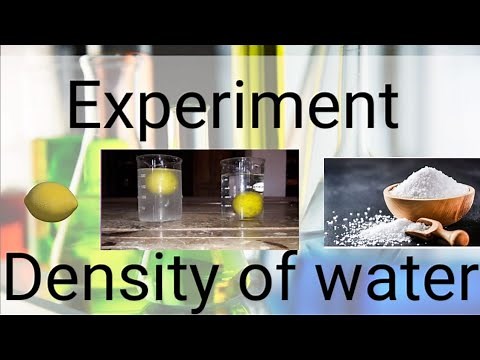 Density of water explanation || Smart science