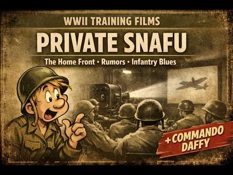 Voices of the WWII Home Front – Snafu, Daffy & Wartime Stories | Mission 4938 Watch-Along