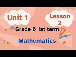 Math grade 6 1st term unit 1 lesson 2 / factorizing a number to its prime factors