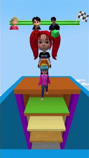 KPop Demon Hunters INSANE JUMP CHALLENGE🤯 P.5 #kpop #minecraft