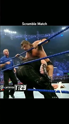 WWE Unforgiven 2008- Scramble Match.