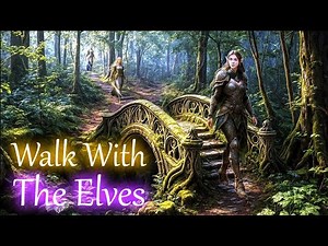 Relaxing Elven Forest Ambience & Music | Fantasy Soundscape for DnD, Study, Meditation & Sleep
