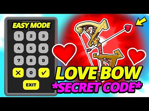 How to EASILY GET Lovestruck bow SECRET CODE in Fortnite 1V1 WITH EVERY GUN