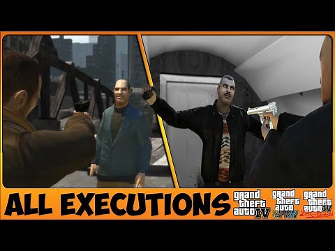 GTA IV - ALL Storyline Executions seen from NEW angles [HD]