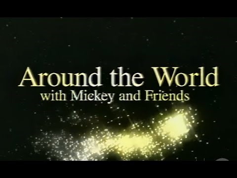 Around the world with Mickey and Friends Restored Souvenir VHS - 1998
