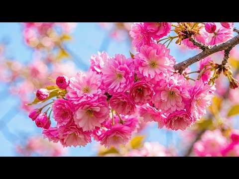 The Best Spring Flowers 🌸 Top Blossoms Over Green Fields & Colorful Landscapes in Full Bloom