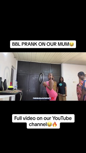 Hilarious BBL Prank on Our Mum Featuring Triplets