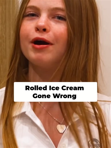 Making Rolled Ice Cream FAIL at a Fancy Resort!