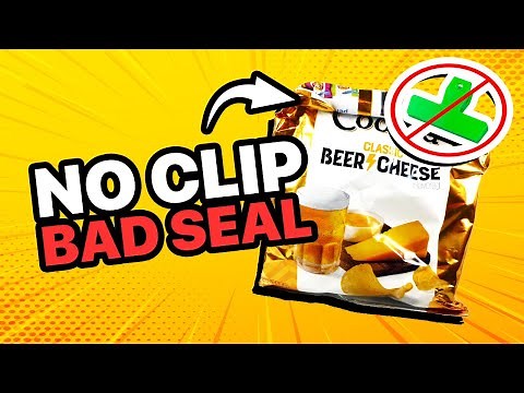 How to Seal a Bag of Chips without a Clip - Bag Hack