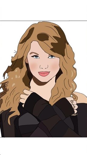 Taylor Swift 🧡💫 in Cartoon version|taylor swift💜|daylight song 💫|by CCA.