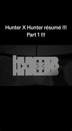 Hunter X Hunter Summary: Part 1 Overview