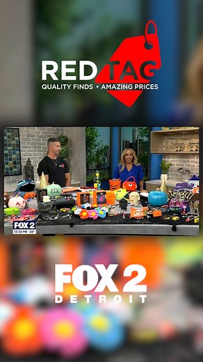 1K views | Whether it's for Halloween last minute decorations or general shopping - at Red Tag, you will get HUGE savings. Huge thank you to the team over FOX 2 Detroit for the feature! Be sure to ask about our membership options for exclusive offers and additional savings! | Red Tag Official | Facebook