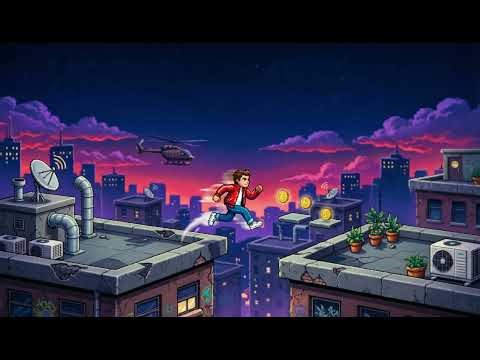 [Slowed + Reverb] RCRDX OST - #007 Across Rooftops - Virt