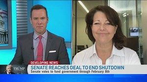The U.S. Senate has reached a deal ending the government shutdown. We speak to POLITICO's White House reporter Lorraine Woellert for the latest. | CTV News Channel