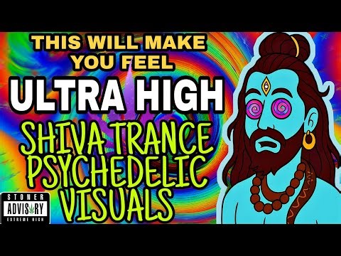 SHIVA OM | Psychedelic Shiva | Trance Visuals for the Ultimate High #shivatrance #psytrance #acid