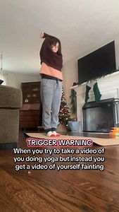 ⚠️TRIGGER WARNING⚠️ - Fainting I was trying to make another video of me doing yoga for my TikTok (trying to be productive & do positive things for my health) when I suddenly felt like I was going to pass out. It’s really weird watching yourself faint on video😶 Initially, I wasn’t going to post this but I think it helps spread awareness on the reality of fainting & how the aura (feeling of syncope beforehand) can actually save you from injury and prepare you for what’s coming! POTS can cause fai