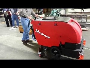 Factory Cat's MAGNUM Walk Behind Floor Scrubber