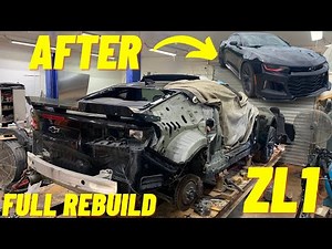 SUPERCHARGED CAMARO ZL1 FULL REBUILD IN 19 MINS OR LESS