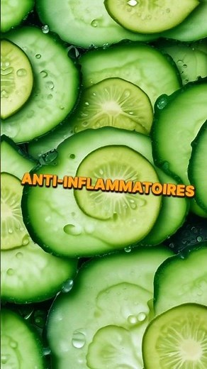 Les bienfaits incroyables des concombres pour notre santé.