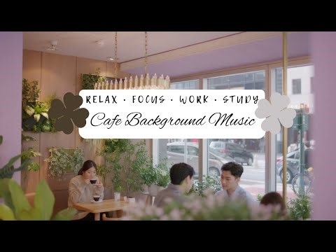 POV: You found the most cozy cafe in the city to clear your mind 🌸☕ (3 Hours Lilac Cafe Ambience)