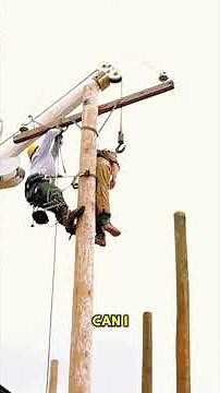 High Voltage Lineman Work ⚡ Power Line Crew In Action