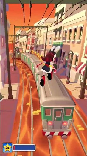 Bunny Betty vs Lava #subwaysurfers #mobilegaming #gameplay