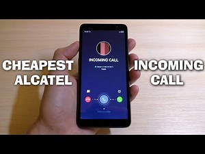 Cheapest Alcatel Incoming Call