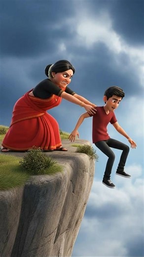 Wife Pushed Him Off a Cliff! 😱 You Won't Believe The Ending! #shorts #shortsfeed #youtubeshorts