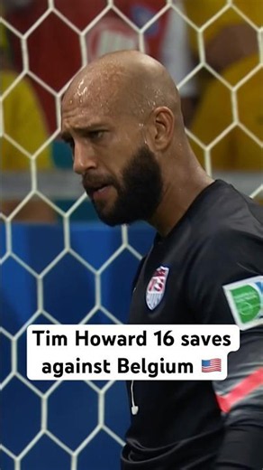 That time Tim Howard recorded 16 saves against Belgium for the USMNT in the World Cup 🇺🇸