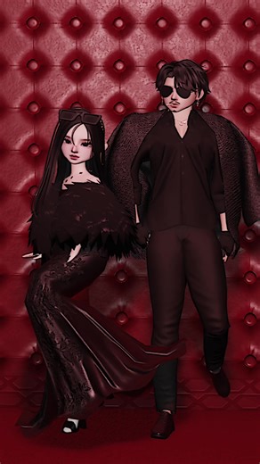Choosing Between Black or Red Outfits in Roblox