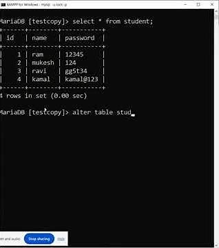 How to Add Column In SQL | SQL ALTER COMMAND # mysql #sql #coding #programminglanguage
