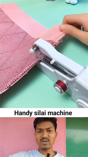 Mini Handy Sewing Machine – Stitch Anytime, Anywhere 🧵✨ #SewingMachine #HandyMachine #shorts