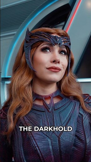 Why Scarlet Witch had to destroy the Darkhold at Disneyland! ✨ #marvel #wandamaximoff #mcu