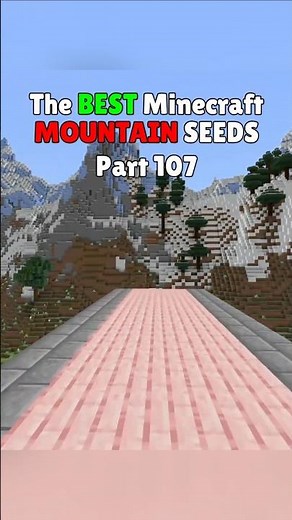 The BEST Minecraft MOUNTAIN SEEDS (Java & Bedrock) - Part 107