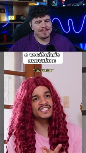 O VOCABULÁRIO MASCULINO - Oli Natu | REACT