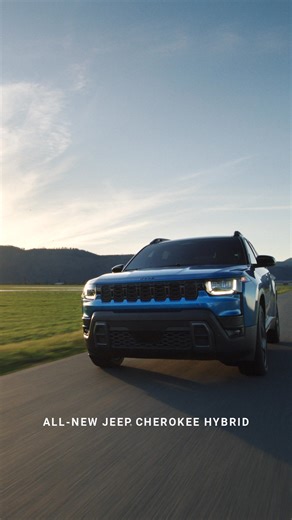 Adventure can take you anywhere. Get there safely with the all-new Jeep® Cherokee Hybrid. | Jeep