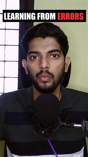 Manjunath Shenoy on Instagram: "Errors are best teachers of coding"