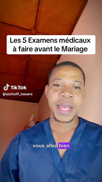 Les 5 Examens Médicaux à Faire Avant le Mariage