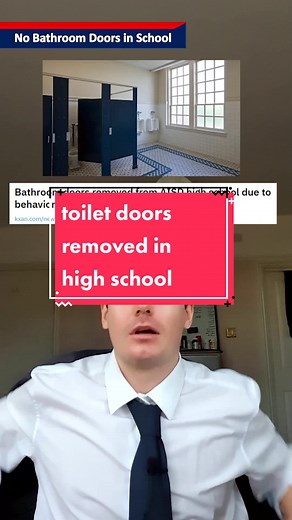 High School Bathroom Doors Removed in Austin, Texas - A Shocking Incident