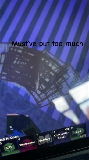 Crab cage overload #fisch #roblox