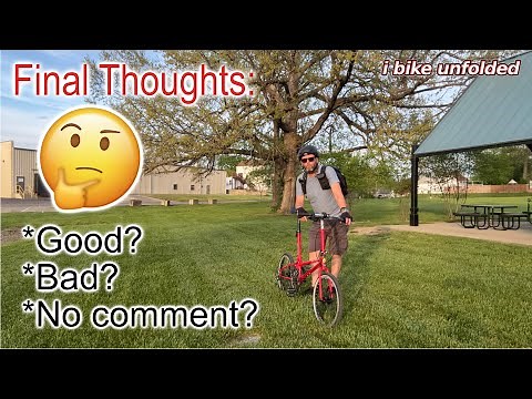 Bike Friday Diamond Llama (final thoughts)