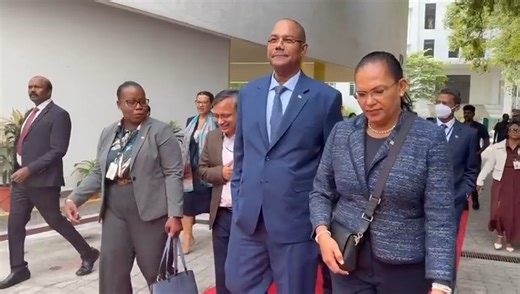 President of the Republic of Seychelles, Dr. Patrick Herminie, accompanied by the First Lady and the Minister for Environment, Climate, Energy and Natural Resources, Ms. Marie-May Jeremie, visited the National Centre for Sustainable Coastal Management (NCSCM) in Chennai today as part of his Official State Visit to India. The visit highlighted the strong ocean partnership between Seychelles and India and their shared commitment to protecting marine and coastal ecosystems. | State House Seychelles