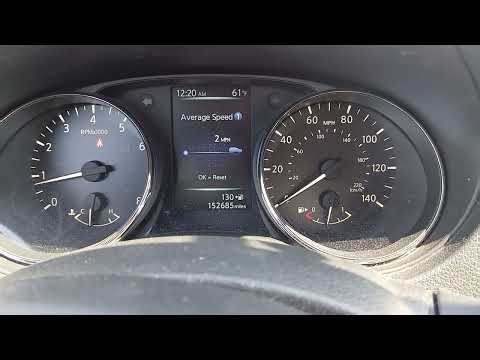 How to Switch Between Trip A & B and Reset Mileage in a Nissan Rogue (2014–2020) 🔄 Easy Guide