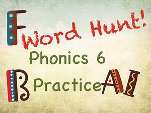 Word Hunt Phonics 6 Practice
