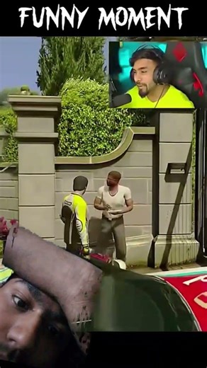 funny moment in TECHNO GAMERZ in GTA 5 #viralshorts
