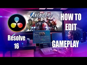 How to EDIT GAMING VIDEOS in DaVinci Resolve 16 \\\\ Quick tips for BEGINNERS