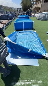 This is how our Intex pool are set! Ever tried setting one on your own? How did it go?😅 #vtoys #vtoyslb #pool #intex #summer #visitus #mastita #jbeil | V. Toys